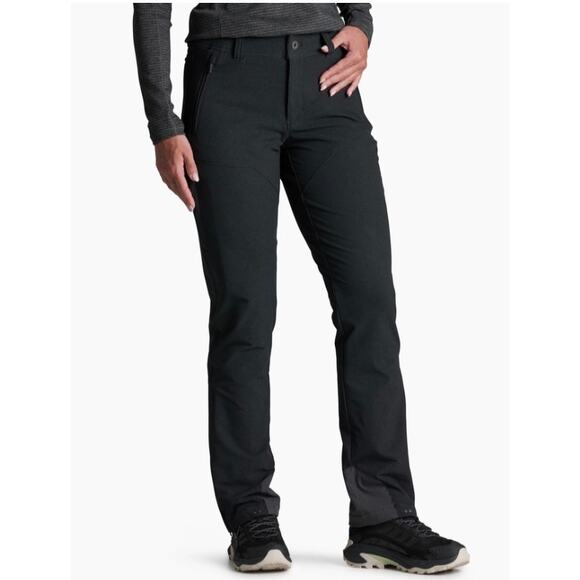 Kuhl Women's Klash Nylon Hiking Outdoor Pants Sz 4 Shorts Gotham Blue - Picture 1 of 16